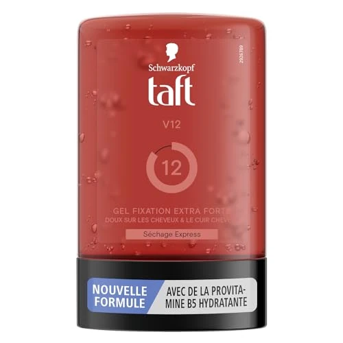 Offerta a tempo: Taft - Schwarzkopf - Gel Tube Modellante - Gel V12 - Asciugatura Rapida - Tenuta Extra Forte - Delicato sui Capelli e sul Cuoio Capelluto - Senza Effetto Appiccicoso - Formula con Provitamina B5-250 - 0.00% da 9.75 € a 9.75 €