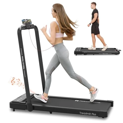 Offerta a tempo: Mobvoi Home Treadmill Plus AI Intelligente Tapis roulant pieghevole 3 in 1 Tappetino da passeggio 1-12 km/h Walking Pad Compatto sotto la scrivania Corsa Ampia area di corsa 42 cm TicSports APP 120kg - 16.76% da 359.38 € a 299.13 €