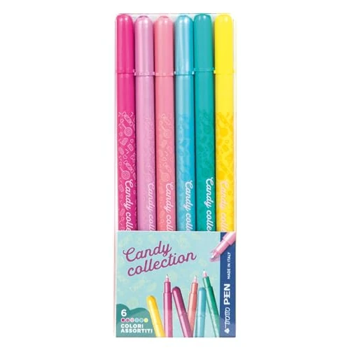Limited offer: Tratto Pen Candy pencil case 6 pcs from 7.48 EUR to 7.48 EUR (save 0%)