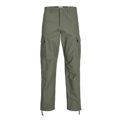Offre limitée : Jack & Jones JPSTKANE JJBARKLEY Pantalon Cargo Noos, Agave Green, 30W x 32L de 24.95 € à 24.95 € (0.00% de remise)
