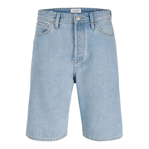 Offerta a tempo: JACK & JONES JJIALEX Jjoriginal Shorts- Baggy Fit – Blu Nero S M L XL XXL Cotone, Blue Denim/Confezione: SBD 304, XXL - 30% da 39.99 € a 27.99 €