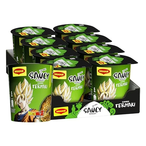 Offerta a tempo: MAGGI Saucy Noodles Teriyaki, 8 Cup da 75g (600g) - 31% da 13.79 € a 9.49 €