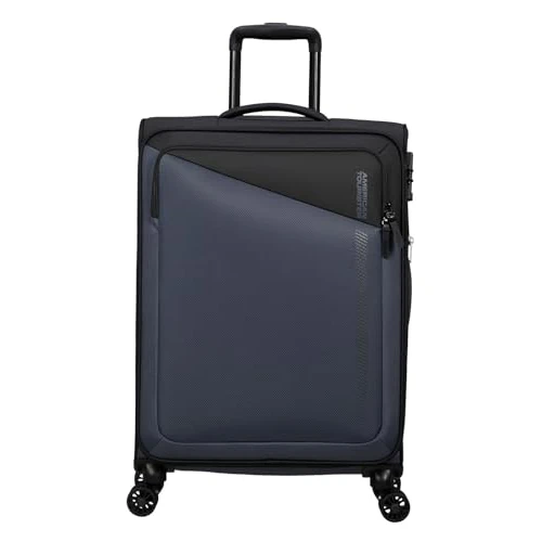 Limited-time offer: American Tourister Dash - Spinner M, Expandable Suitcase, 66.5 cm, 67/75 L, Black/Gray (Black/Gray) from 139.39 GBP to 139.39 GBP (save 0%)