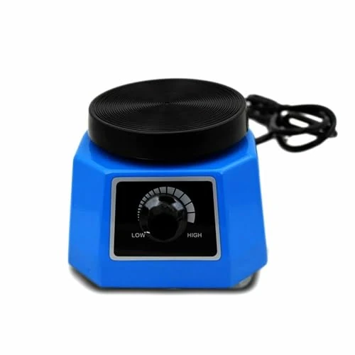Offerta a tempo: Donened - Oscillatore dentale, 220V 100W Vibratore dentale rotondo, Vibratore per gesso dentale blu, Attrezzatura per laboratorio dentale per dentisti, cliniche odontoiatriche, 14 x 15 x 11 cm (Spina - 40% da 20.00 € a 11.99 €