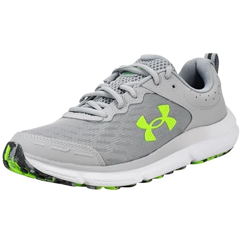Under Armour Herren Ua Charged Surge 4 Laufschuhe, Mod Szary Mod Szary Hyper Zielony, 43 EU