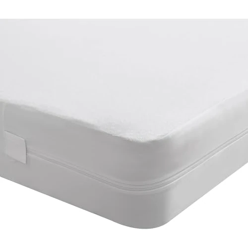 Offerta a tempo: Beedsooth Coprimaterasso con cerniera singolo 80x190cm,Impermeabile,Traspirante,Antiacaro Protezioni per materassi in cotone facili da pulire -Altezza 16cm - 0.00% da 24.99 € a 24.99 €