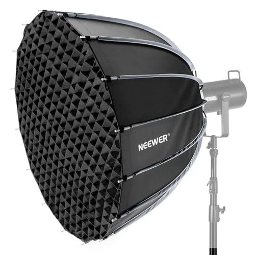 Oferta limitowana: NEEWER 120 cm paraboliczny uchwyt Bowens Softbox, szybka konfiguracja z dyfuzorami/siatką/torbą do ciągłego oświetlenia wideo CB60 CB200B MS60 MS150B Q4 kompatybilny z Godox kompatybilny z Aputure z 671.99 zł na 671.99 zł (oszczędź 0.00