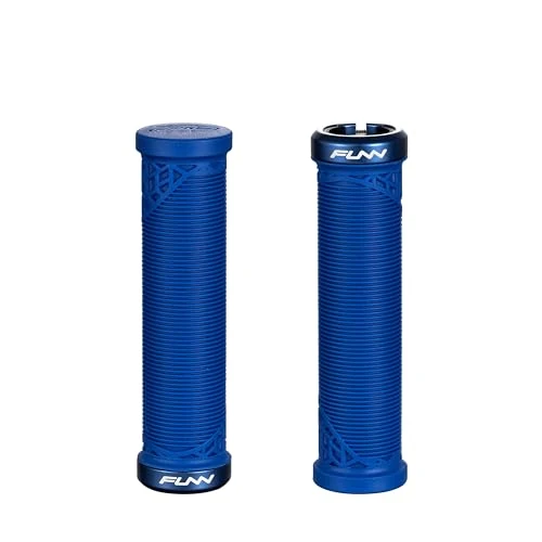 Oferta limitada: Funn Hilt JR Puños de Manillar para Bicicleta de Montaña con Abrazadera de Bloqueo Único, Puños de Manillar de Bicicleta con Bloqueo con un Diámetro Interior de 19 mm (Azul) de 13.99 € a 13.99 € (ahorro 0.00%)