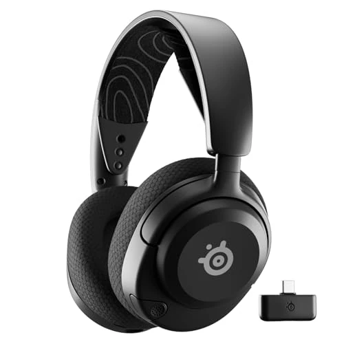 Oferta ograniczona: SteelSeries Arctis Nova 5 -słuchawki wi-fi do gier– neodymowe przetworniki magnetyczne– Ponad 100 ustawień wstępnych dźwięku– 60 godz baterii– 2,4 GHz lub BT– Mik.ClearCast Gen2– PC,PS5,Switch,telefon z 384.99 PLN na 384.99 PLN (zniżka 0%)