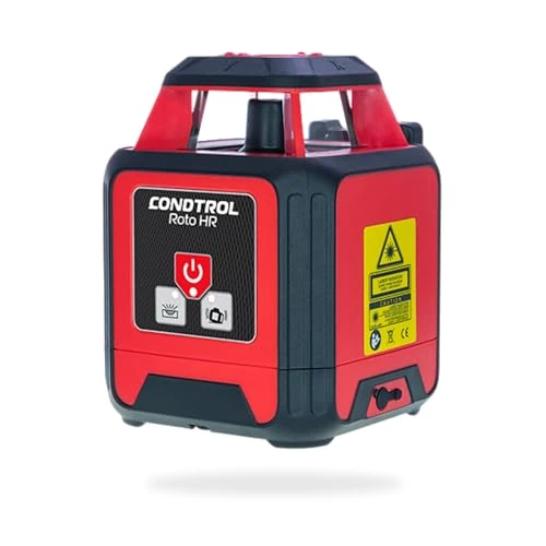 Oferta limitada: CONDTROL - Láser Rotativo ROTO HR Rojo - Alcance de Nivel con Célula 500m - Punto de Plomada Láser Rojo - Bluetooth - Garantía 2+1 Años - Se entrega con Accesorios de 227.96 € a 227.96 € (ahorro 0.00%)