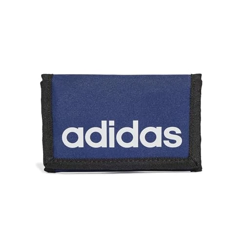 Limited-time offer: adidas Unisex Linear Wallet, Dark Blue/White, One Size from 9.00 GBP to 9.00 GBP (save 0%)