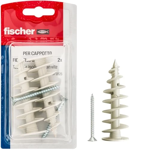 期間限定オファー: Fischer 573825 FID II Plus ダボ ネジ付き コート コンバイト 通常価格 5.90 JPY セール価格 3.85 JPY (割引 35%)