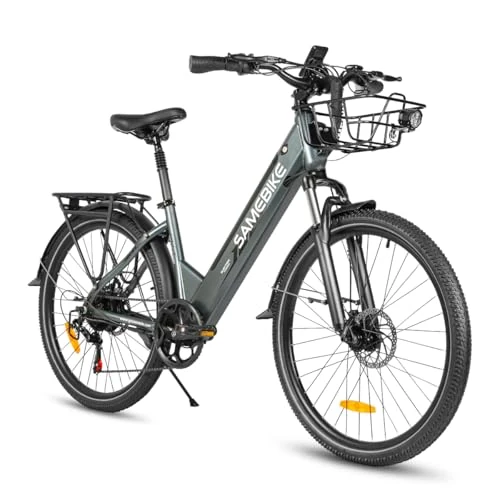Offerta a tempo: SAMEBIKE RS-A01-PRO Bici Elettrica per Uomo Donna,26"x2.1" Pneumatico Grasso 36V 15Ah Bicicletta Elettrica Cambio a 7 Velocità - 15% da 759.00 € a 645.00 €