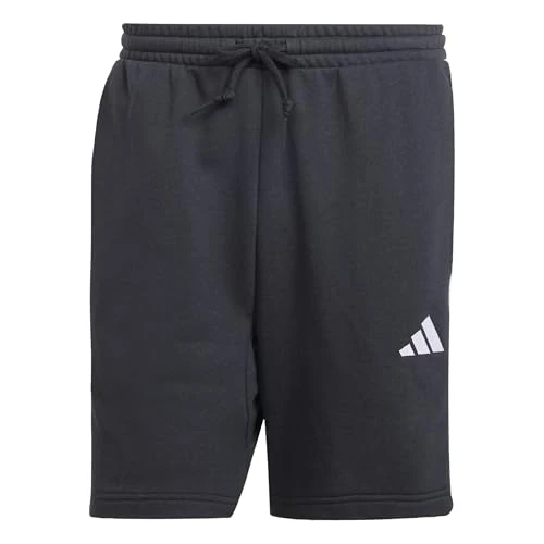 Zeitlich begrenztes Angebot: adidas Herren Essential Three Stripes French Terry Short Shorts, Black/White, L von 33.00 € auf 20.99 € (36% Rabatt)