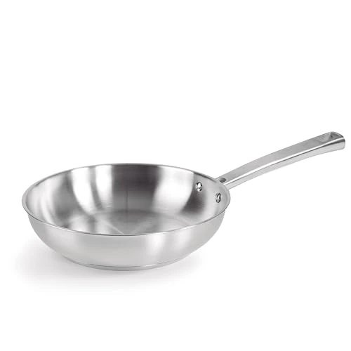 Offerta a tempo: LACOR- 45430- Padella Foodie, Acciaio Inox 18/10, Antiaderente, Ergonomica, Naturale ed Ecologica, Compatibile con tutte le cucine, Compatibile con forno, Lavabile in lavastoviglie, 30x22x6,5 cm - 3% da 41.20 € a 39.90 €