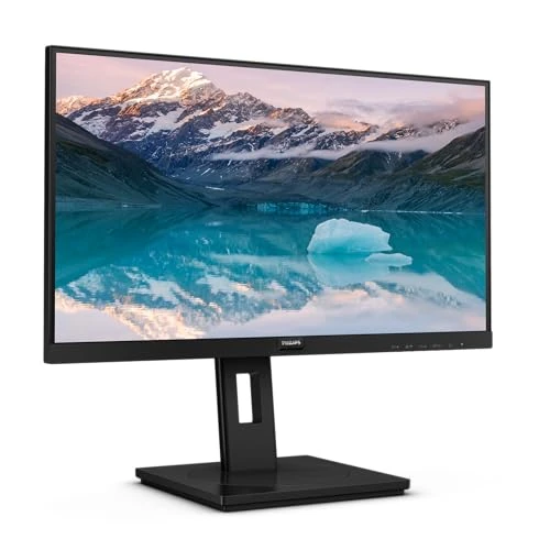 Philips 222S9JML - Monitor Full HD da 21,5 pollici, altezza regolabile, altoparlanti (1920x1080, 75 Hz, HDMI, DisplayPort) nero