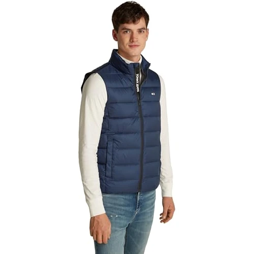 Begrenztes Angebot: Tommy Jeans Herren Weste Down Leicht von 158.47 EUR auf 83.99 EUR (Rabatt 47%)