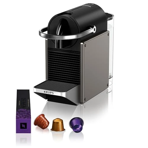 Offerta a tempo: Krups XN306TK Nespresso Pixie Titan, Macchina per caffè Espresso — 36% da 169,99 € a 109,00 €