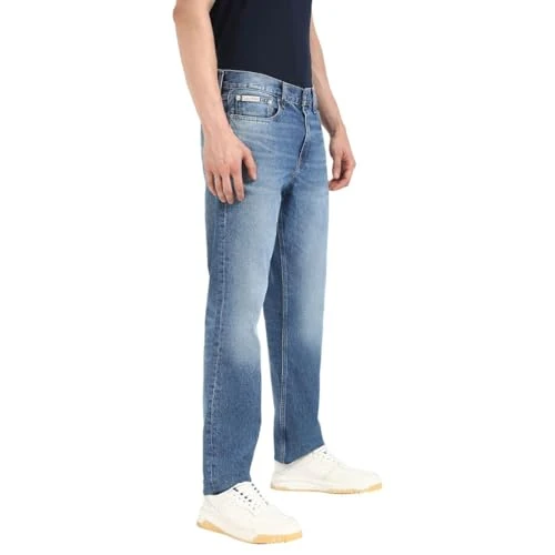 Limited-time offer: Calvin Klein Men’s Slim Straight Jeans, Blue (Denim Medium), 32W/32L from 51.78 GBP to 51.78 GBP (save 0%)