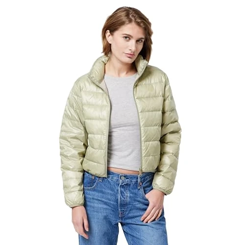 Offerta a tempo: Calvin Klein Donna Piumino Down Shine Lucido, Beige (Nordic Dust), XL - 48% da 179.90 € a 92.88 €