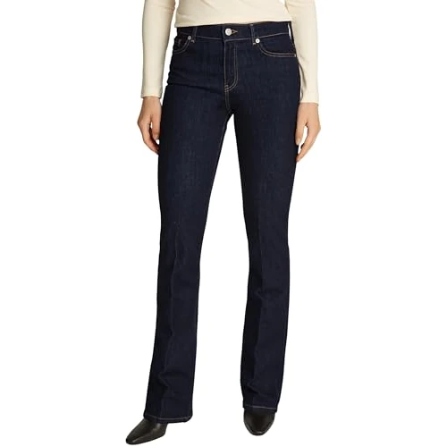 Begrenztes Angebot: Tommy Hilfiger Damen Jeans Hose Bootcut Fit von 58.46 EUR auf 58.46 EUR (Rabatt 0%)