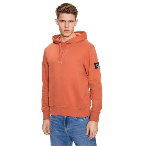 Limited offer: Calvin Klein Men's Badge Hoodie from 29.92 EUR to 29.92 EUR (save 0%)