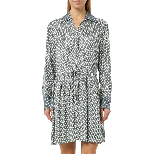 Tommy Hilfiger Women's Fluid VIS Belted Short Dress WW0WW44020 Other Dresses, White, 40