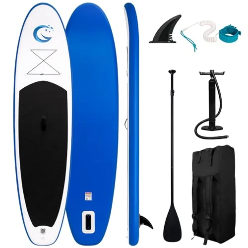 Offerta a tempo: FunWater Sup Gonfiabile Portatile: Tavola Gonfiabile, Pinne, Pompa, Pagaia, Zaino e Guinzaglio di Sicurezza - Ideale per Adulti e Ragazzi, Tutti i Livelli - 5% da 139.99 € a 132.99 €