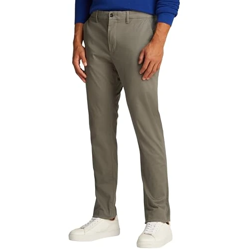 Tommy Hilfiger Chino voor heren, Grijs (waterstofgrijs), 35W / 28L