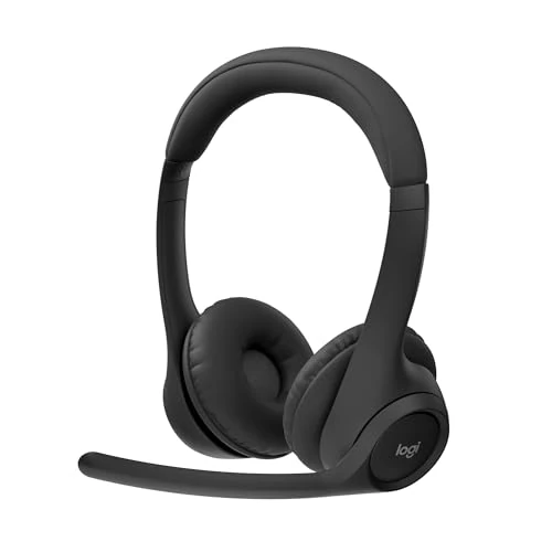 Limited-time offer: Logitech Zone 300 Wireless Bluetooth Headset With Noise-Cancelling Microphone, Compatible with Windows, Mac, Chrome, Linux, iOS, iPadOS, Android - Black from 69.99 £ to 49.99 £ (save 29%)