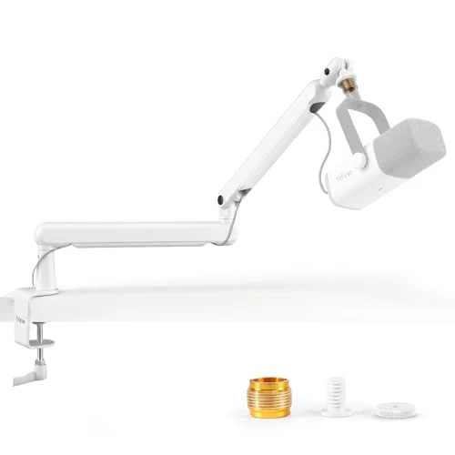 Oferta limitada: FIFINE Brazo de micrófono, soporte de micrófono con clip de micrófono, adaptador de tornillo, gestión de cables, para podcast, streaming, juegos, estudio de 69.99 € a 61.36 € (ahorro 12%)