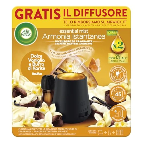 Offerta a tempo: Airwick Armonia Istantanea Profumatore per Ambienti, Confezione con 1 Diffusore di — 20% da 9,99 € a 7,99 €