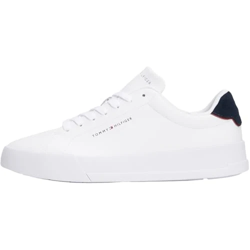 Offre limitée : Tommy Hilfiger Sneakers Plate Cuir de 99.90 EUR à 75.95 EUR (remise 24%)