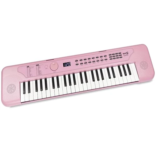 RockJam 49 toetsen USB piano baby roze