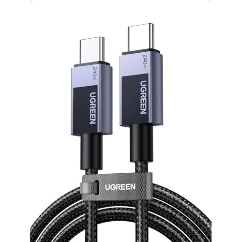 Oferta limitada: UGREEN Zapix Cable USB C PD 3.1 240W 140W 100W 60W Trenzado Nylon (0,5M) de 10.99 € a 8.24 € (ahorro 25%)