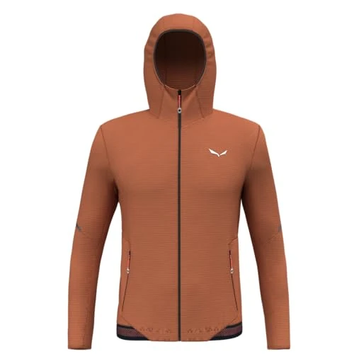 Limitiertes Angebot: Salewa Herren Pedroc Pl M Hd Jacket. Hooded, Bombay Brown, L EU von 160.00 EUR auf 124.20 EUR (Spare 22%)
