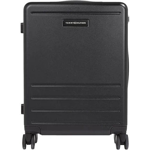 Offerta a tempo: Tommy Hilfiger Unisex Valigia Cabin Size Bagaglio a Mano, Nero (Black), Taglia Unica — 36% da 162,99 € a 103,65 €