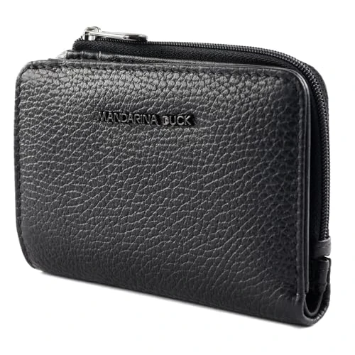 Offre limitée : Mandarina Duck Mellow Leather Wallet, Noir, Taille Unique de 59.72 € à 59.72 € (0.00% de remise)