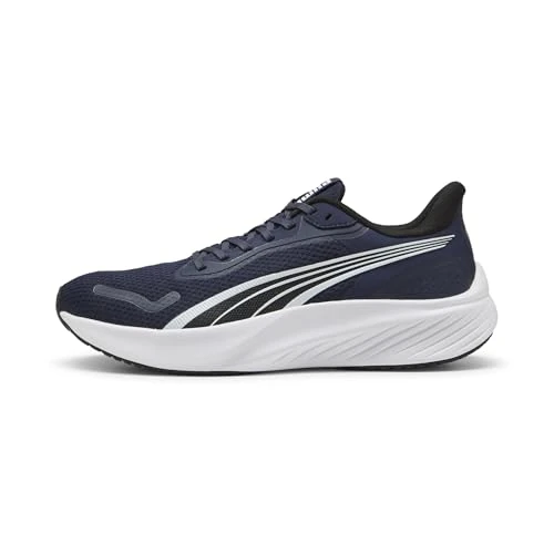 PUMA Pounce Lite, Chaussure de Course sur Route Unisexe, PUMA Navy-PUMA Navy,