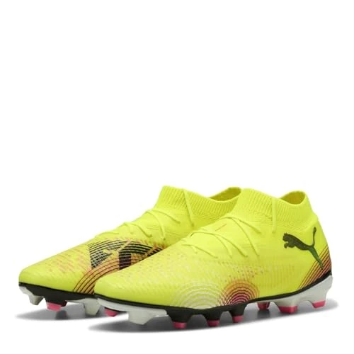 Offre limitée : Puma Future 8 Pro FG/AG, Chaussure de Football Unisexe, Yellow Alert-Puma Black-Sun Struck, de 139.95 € à 55.95 € (60% de remise)