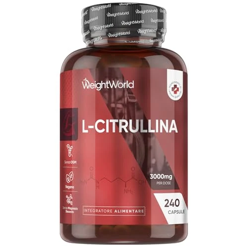 Limited offer: L Citrulline 3000mg - 240 Capsules - 2 Months Supply - Vegan-Friendly & Gluten-Free L Citrulline Powder Capsules - Non-GMO & Magnesium Stearate-Free Supplement from 19.99 EUR to 19.99 EUR (save 0%)