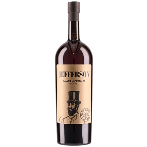 Offerta a tempo: Jefferson Amaro Importante, 1500 ml, Note Agrumate ed Erbacee, Ideale con Bitter e Vermouth, Botaniche Selezionate e Raccolte a Mano, Jefferson Amaro Calabrese, Idea Regalo, 30% Vol. - 11% da 55.90 € a 49.90 €