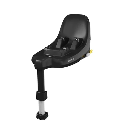 Maxi-Cosi FamilyFix S, Base seggiolino auto, Base isofix, 0-4 anni, 0-18 kg, 40-105 cm, i-Size, Viaggio in senso contrario di marcia, Installazione Click & Go, Feedback di installazione corretta, Nero