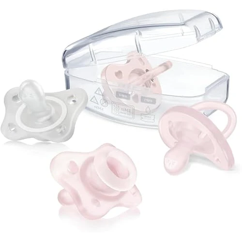 Offre limitée : Chicco Kit de croissance 0-6 mois pour fille, lot de 4 caoutchoucs, 2 caoutchoucs 0-2 mois et 2 gommettes 2-6 mois, doux et délicat, soutient la respiration physiologique, favorise le bon de 22.38 EUR à 17.90 EUR (remise 20%)