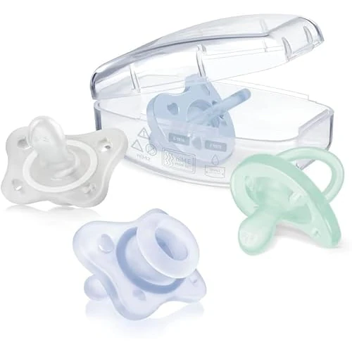 Oferta limitada: Chicco Pack Crecimiento Bebé 0-6 Meses Niño, Set de 4 Chupetes, 2 Para 0-2 Meses y 2 Para 2-6 Meses, Chupete Suave y Delicado, Apoya Respiración Fisiológica, Promueve el Desarrollo Correcto de la Boca de 20.18 EUR a 17.90 EUR (ahorro 11%)
