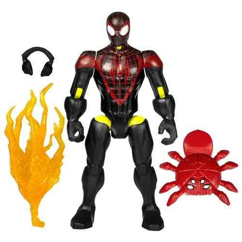 Limited-time offer: SPIDER-MAN MixMashers Marvel Miles Morales Mix-And-Match Action Figure & Accessories, Red With Black Accents from 12.99 £ to 6.99 £ (save 46.19%)