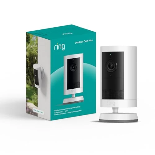 Offre limitée : Ring caméra extérieure Plus sans fil (Outdoor Camera Plus Nouvelle génération) | Vidéo grand angle en 2K I Caméra de surveillance à installer soi-même | Essai gratuit de 30 jours de l'abonnement Ring de 99.98 EUR à 59.99 EUR (remise 39%)