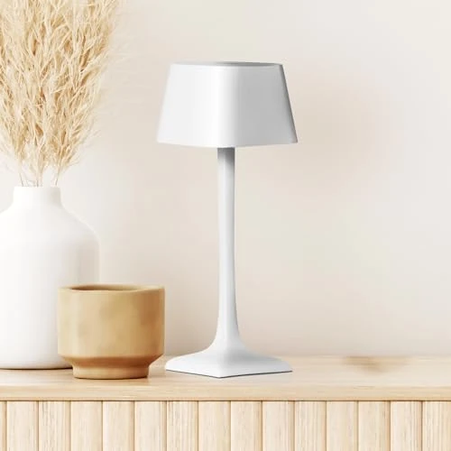 Offerta a tempo: A CA MIA Lampada Led da Tavolo senza Fili, dal design Elegante, Ricaricabile, Ideale per Soggiorno, Studio, Comodino e per arredare la tua Attività - 36% da 29.90 € a 19.20 €