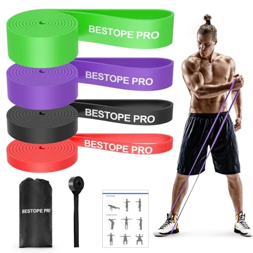 Offerta a tempo: Bande di Resistenza - Set di 4 Bande per Allenamento e Stretching Fitness Unisex - 0.00% da 24.99 € a 24.99 €