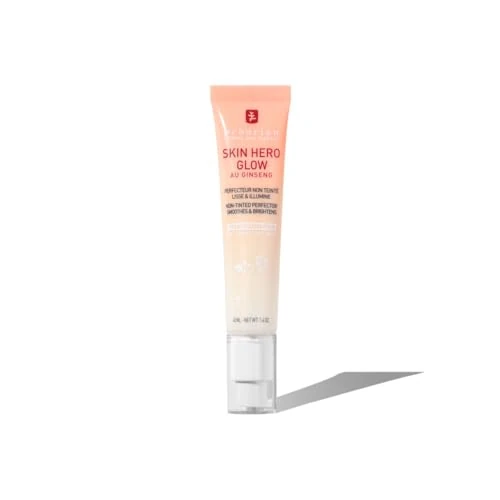 Offerta a tempo: Erborian - Skin Hero Glow - Trattamento Viso Perfettore della Pelle Non Tinta + Booster di Luminosità 7 Giorni - Effetto Glass Skin - Texture Leggera - Trattamento Cosmetico Coreano 40ml - 11% da 44.50 € a 39.74 €